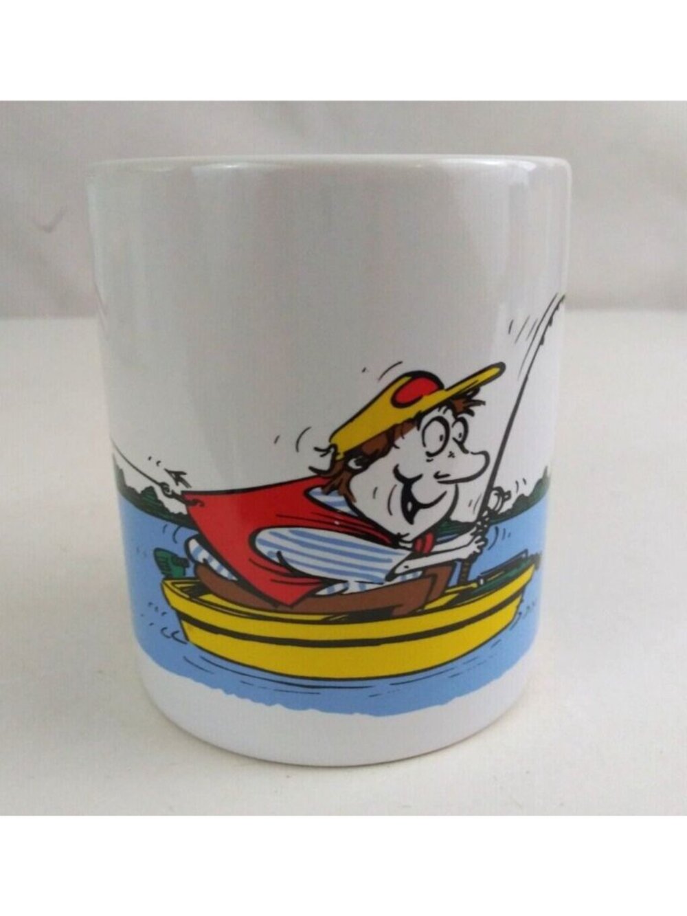 Hallmark Shoebox Greetings Catching The Big One Novelty Funny 3.78" Coffee Cup